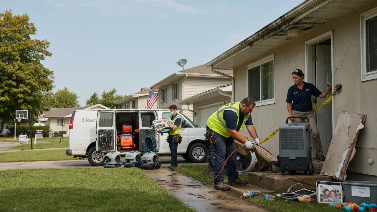 Water Damage Restoration in Vandalia, IL near me